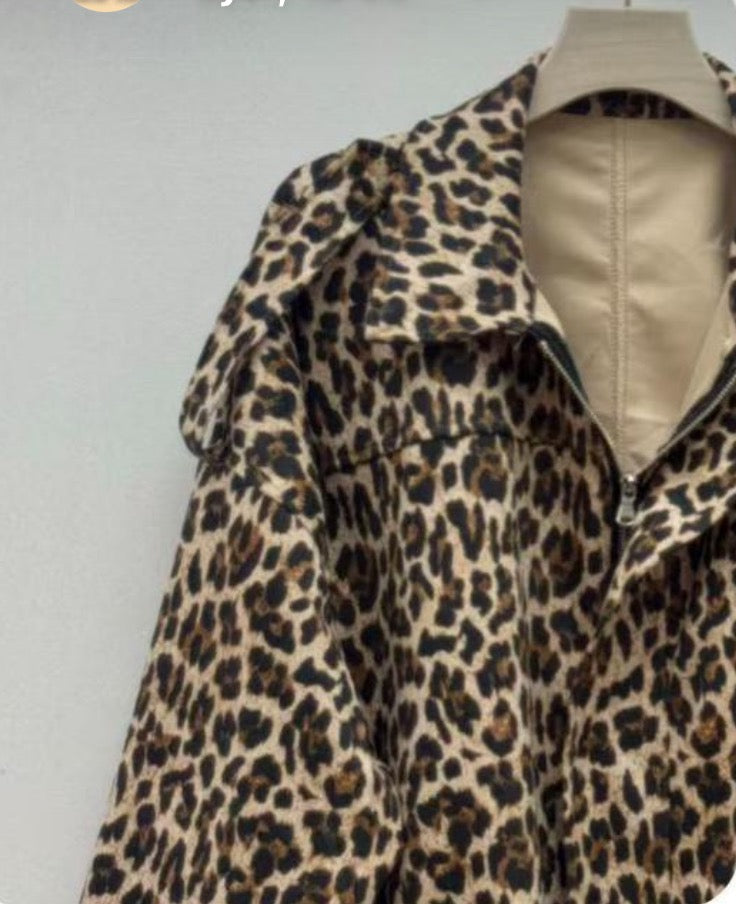 Bomber animal print