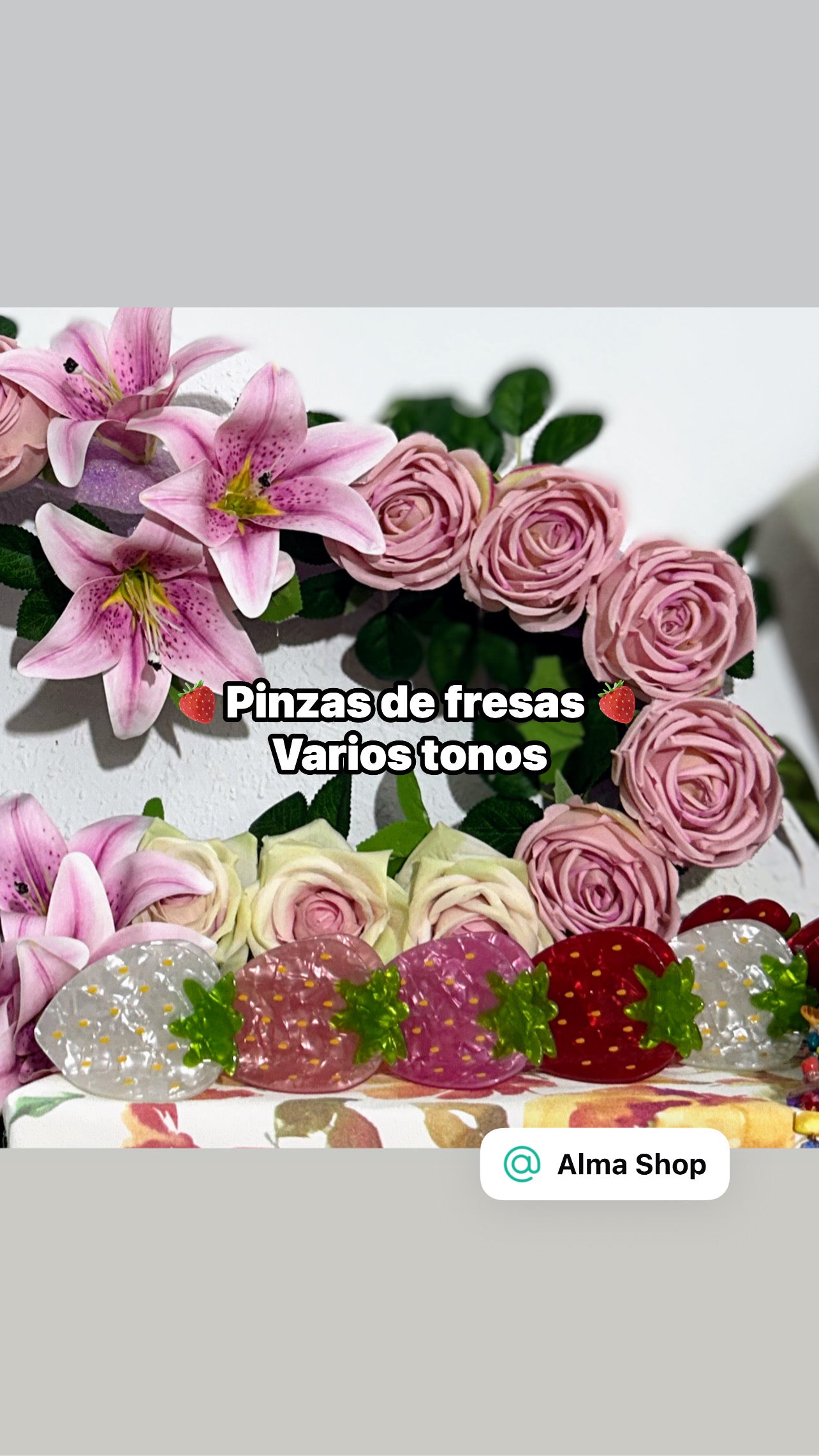 Pinzas fresas