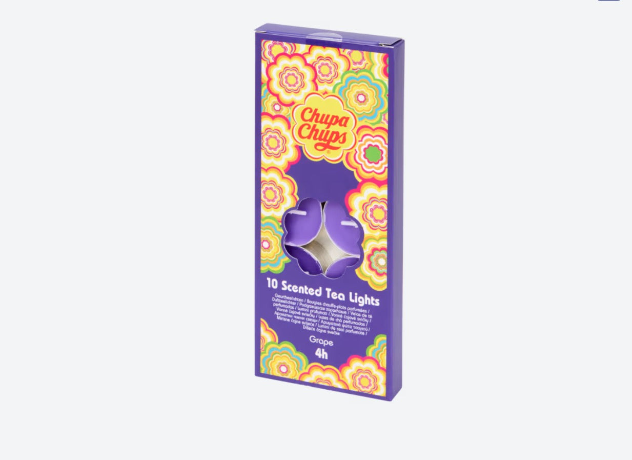Velas perfumadas chupachups