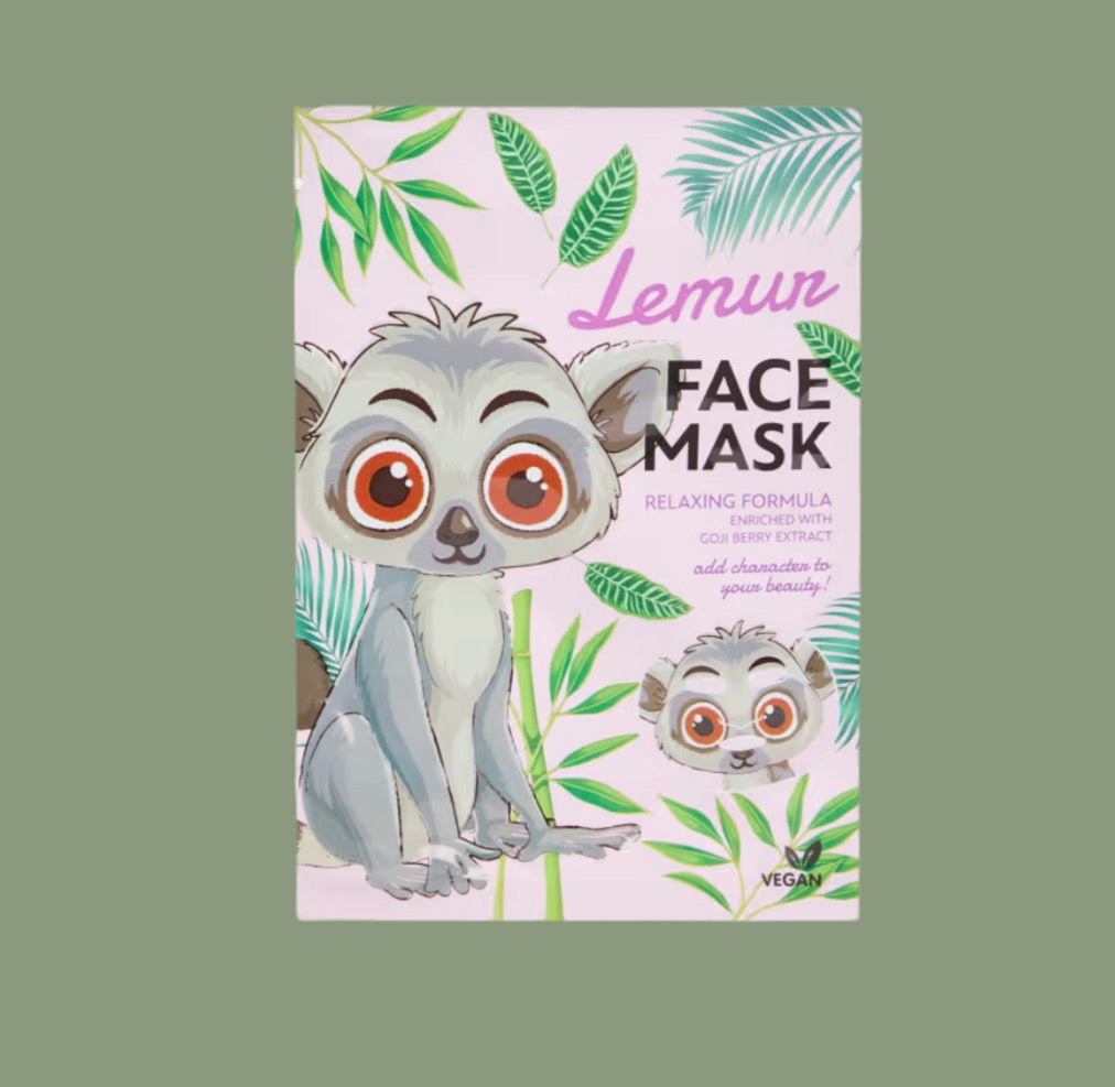 Mascarilla facial vegana