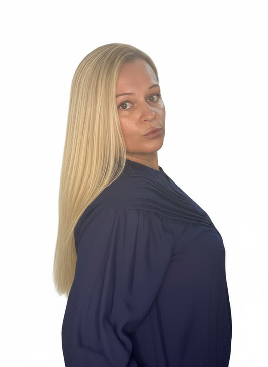 Camisa triangular azul marino