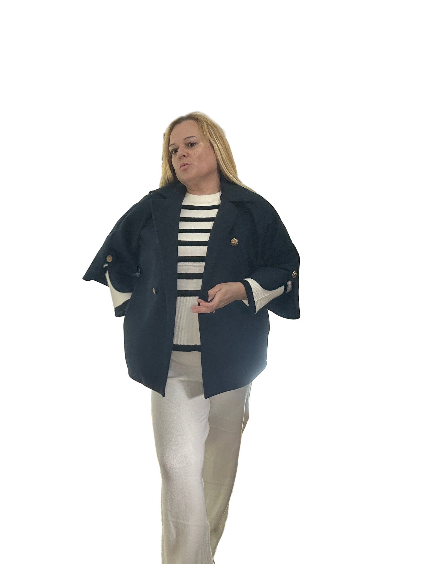 Chaqueta azul marino