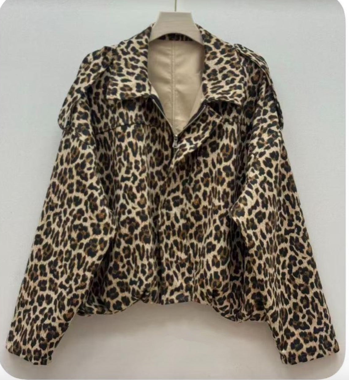 Bomber animal print