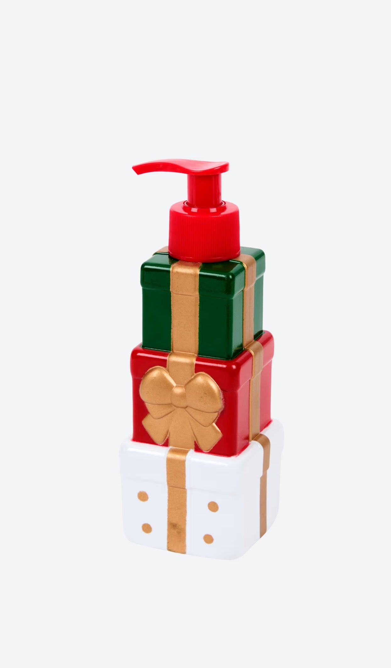 Dispensador de jabón de navidad.