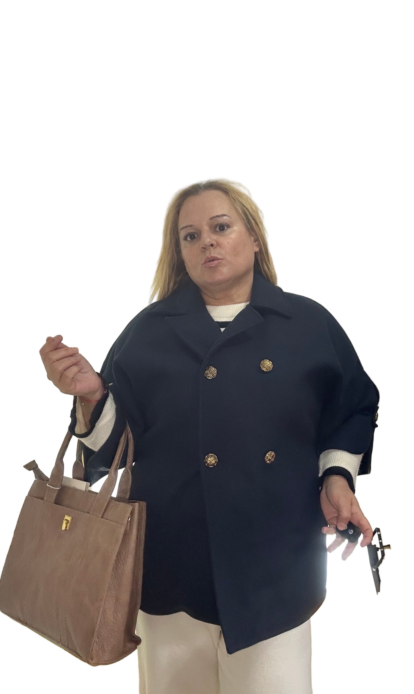 Chaqueta azul marino