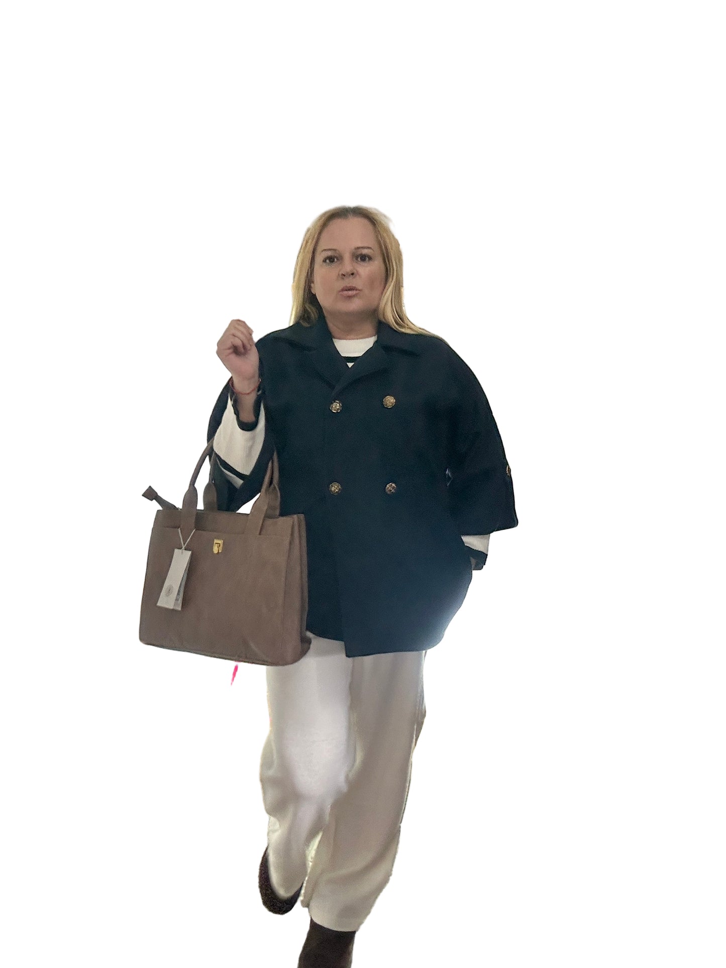 Chaqueta azul marino