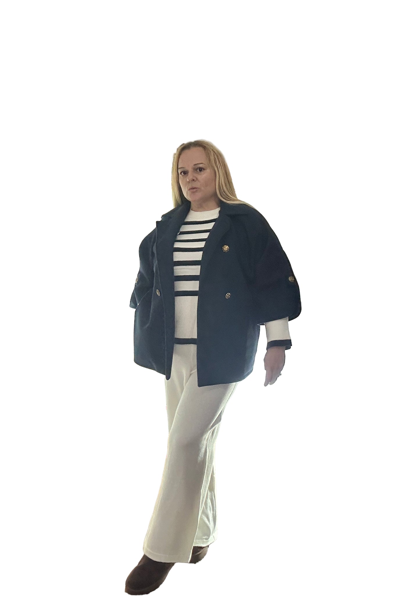 Chaqueta azul marino