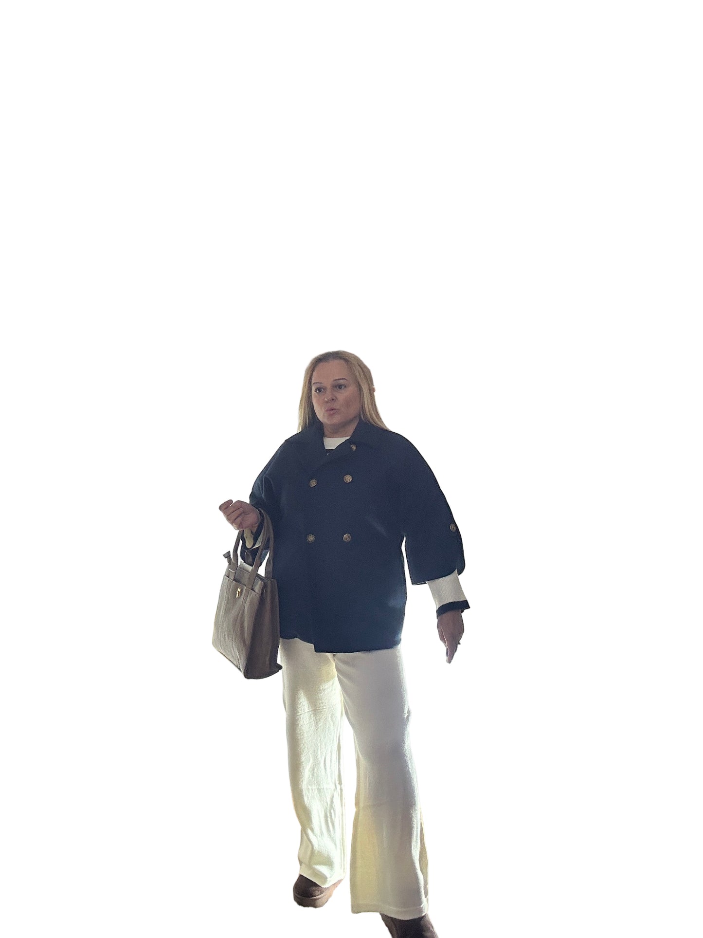 Chaqueta azul marino